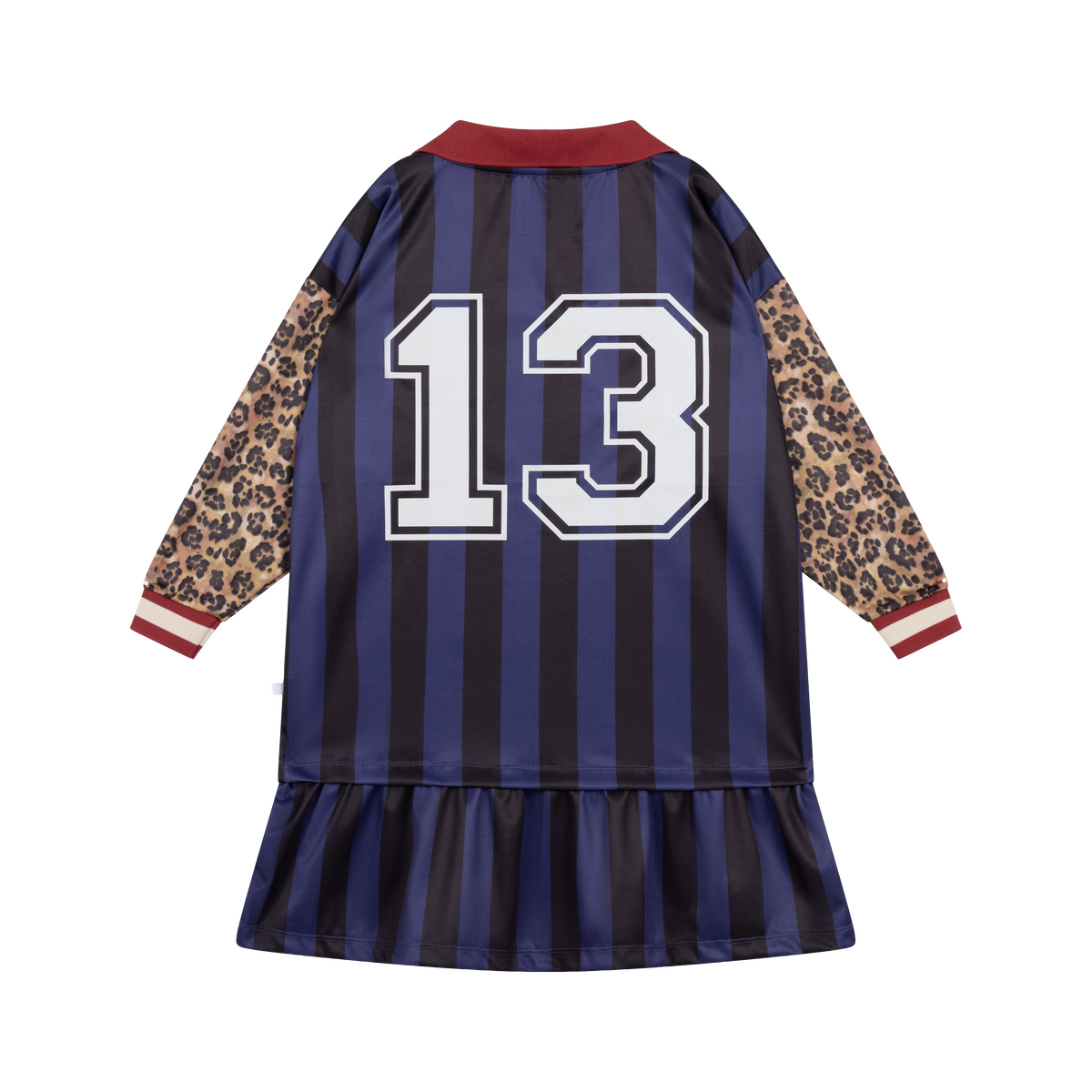 sports jersey dress - eclipse night colour block