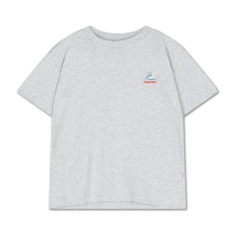 tee shirt - grey melange