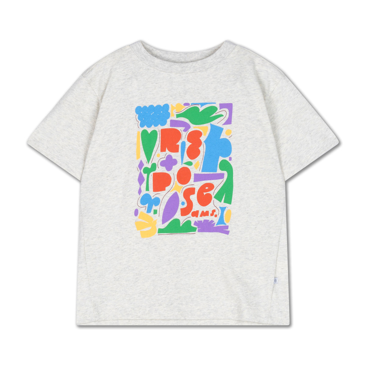tee shirt - light mixed cream