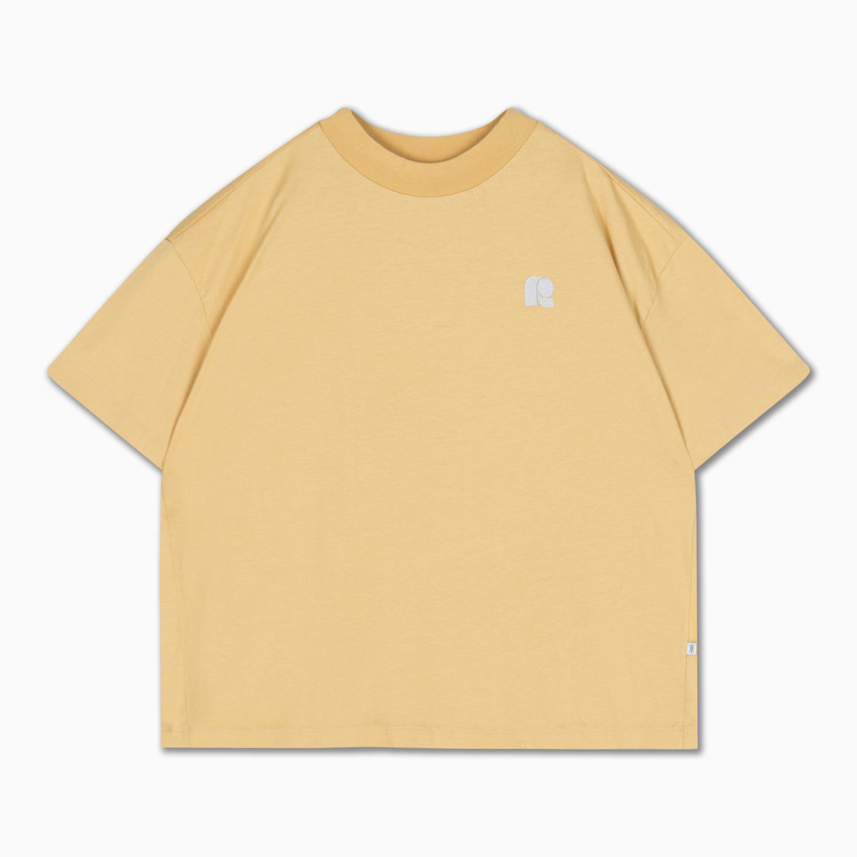 boxy tee - golden oat