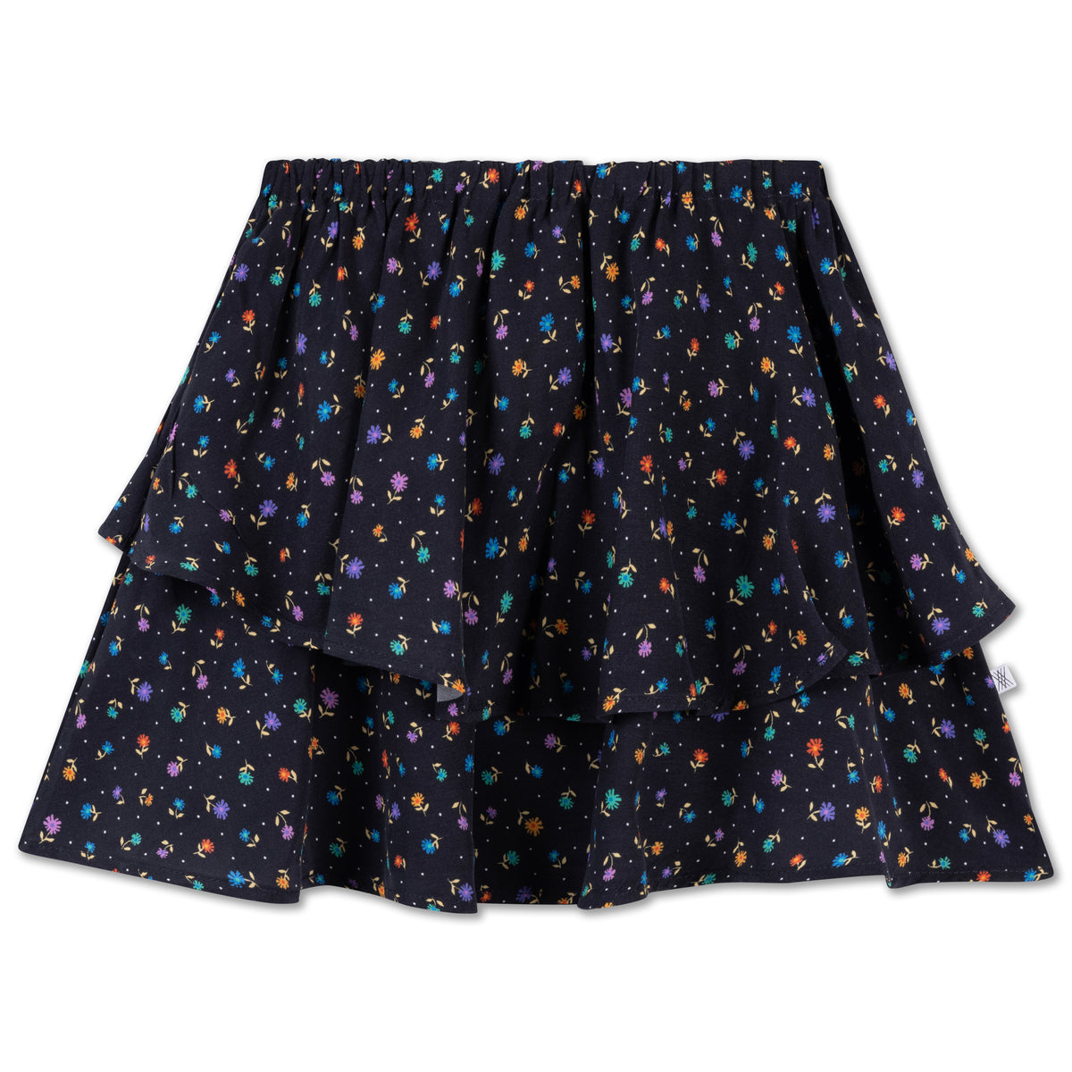flow skirt - multi flower