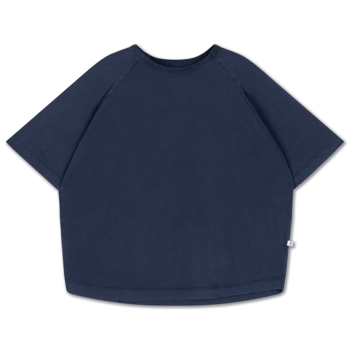 raglan boxy tee - midnight teal