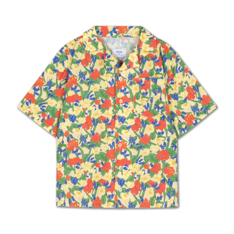 boxy shirt - wild flower