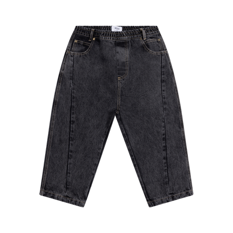 wide pant - slate grey
