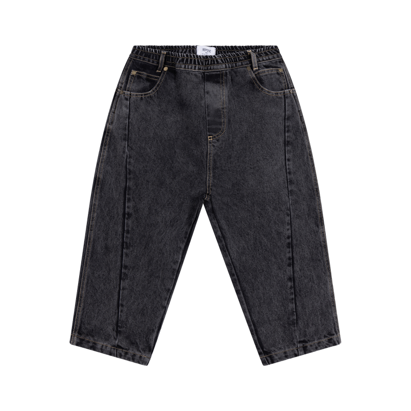 wide pant - slate grey