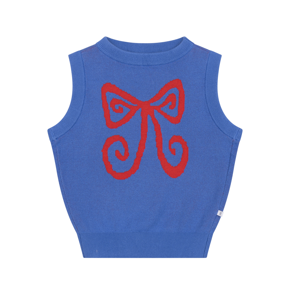knit tank - magic blue