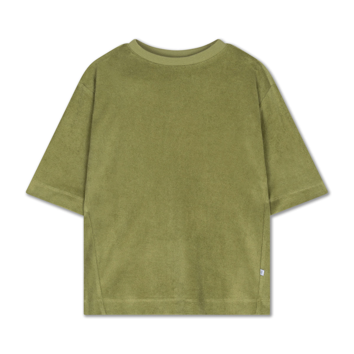 sweat tee - dark khaki