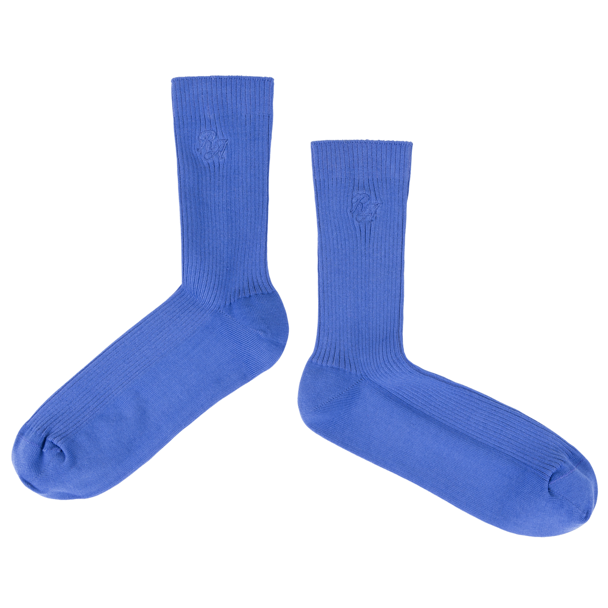 socks - electric blue