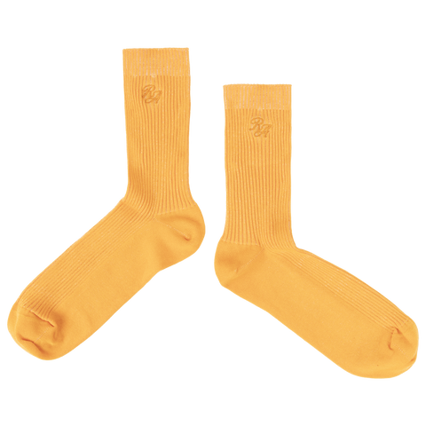 socks - tangerine pop