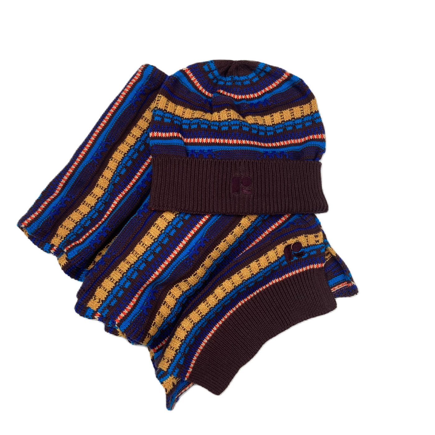 Repose Ams. - Hat and scarf Jacquard 8y
