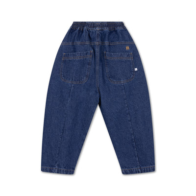 wide pant - color block