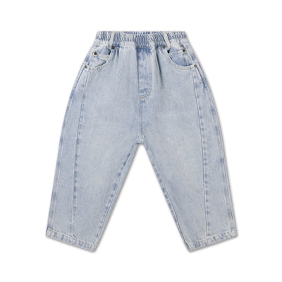 wide pant - sky blue