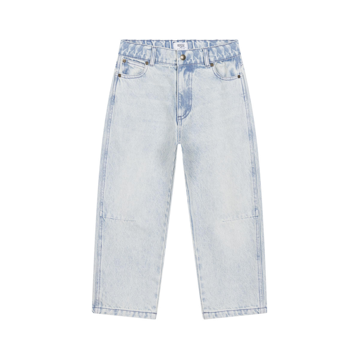 barrel pant - vintage mud blue
