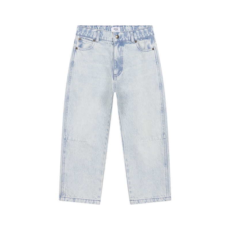 barrel pant - vintage mud blue