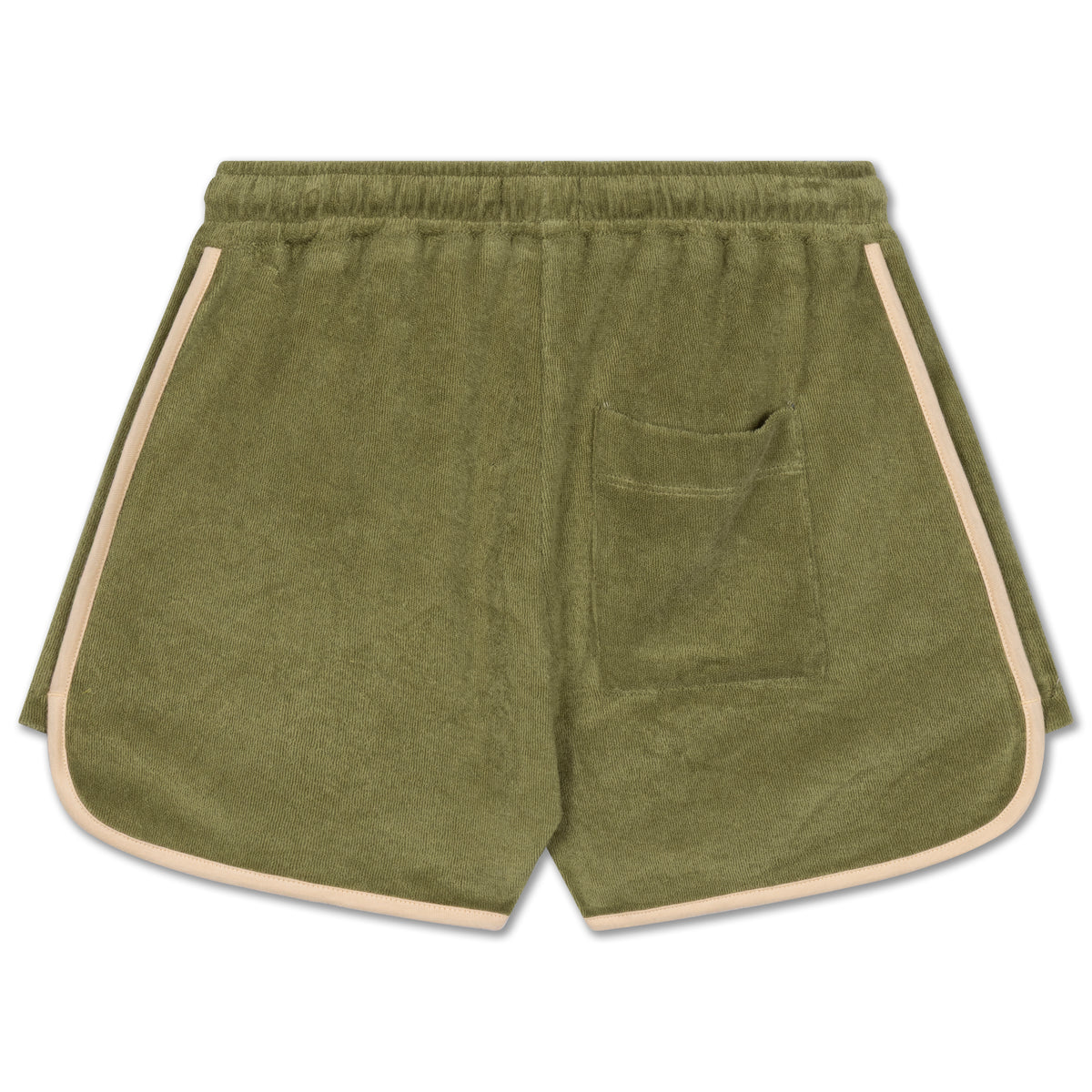 sporty short - dark khaki