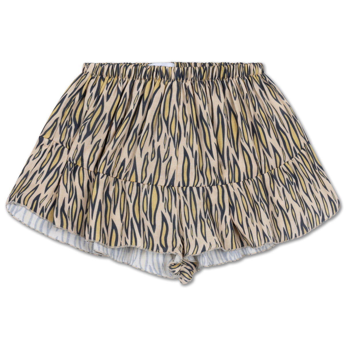 skirt short - tiger flame