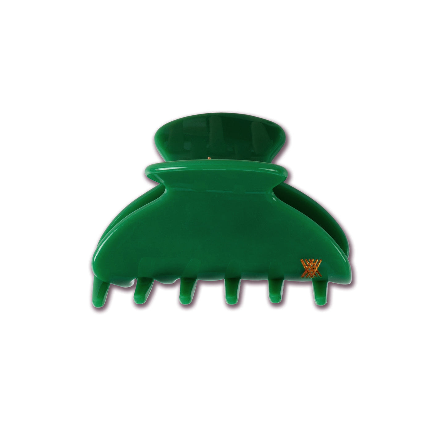 hair clamp medium - country green