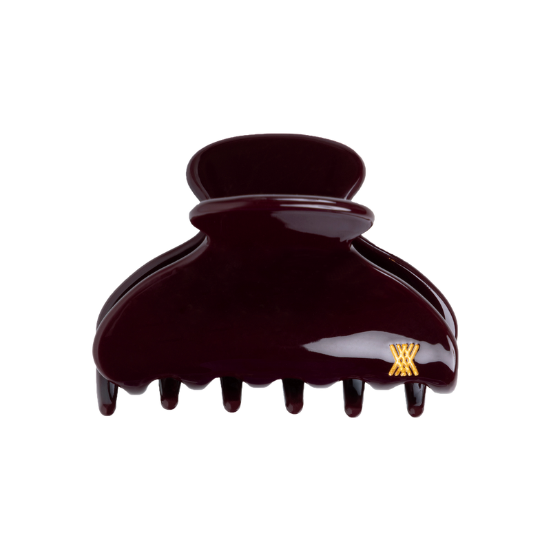 hair clamp medium - pure chocolate