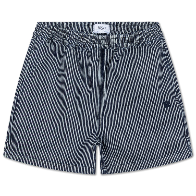 no sweat short - blue stripe