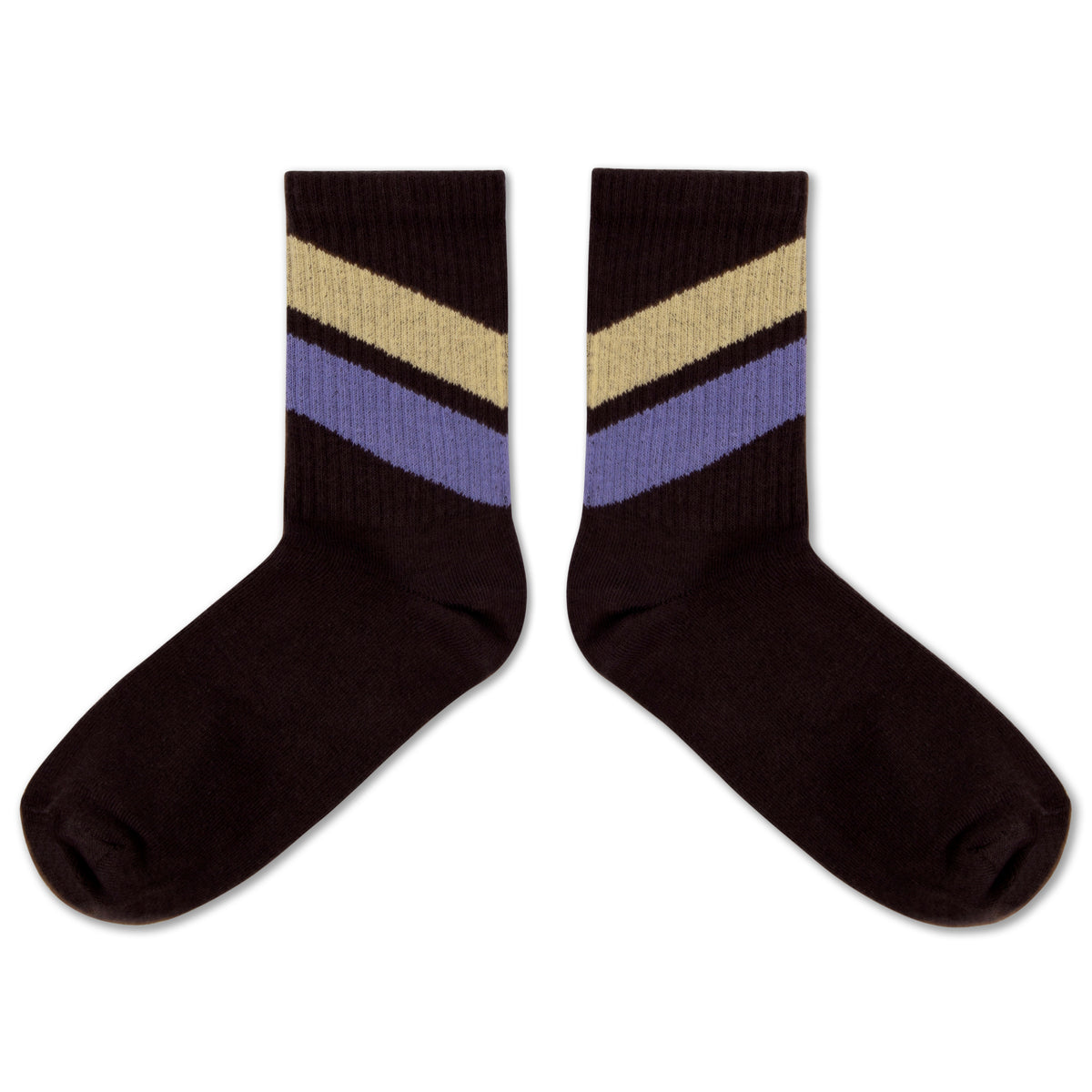 sporty socks - midnight teal stripe