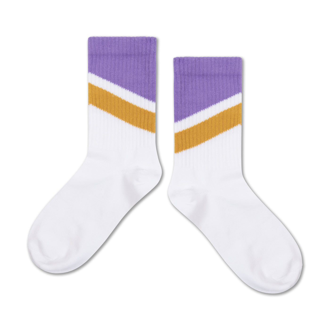 sporty socks - white stripe
