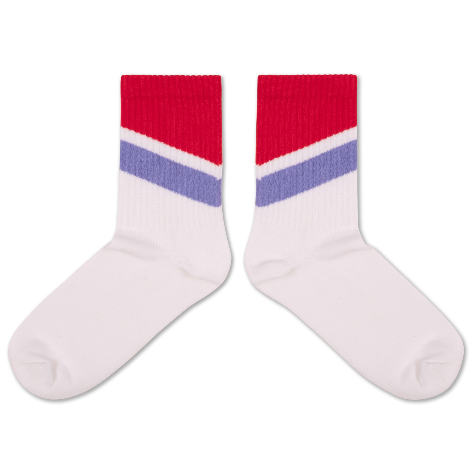 sporty socks - white stripe