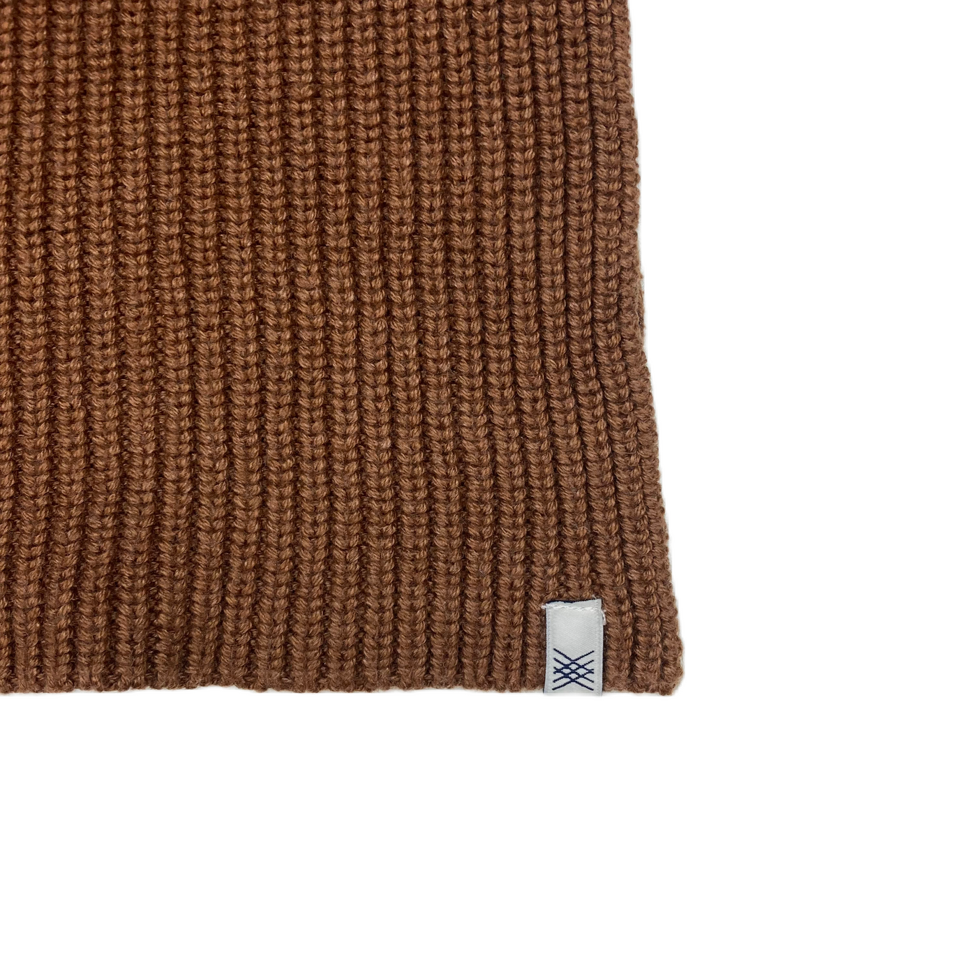 Repose Ams. - Knitted collar brown 4y