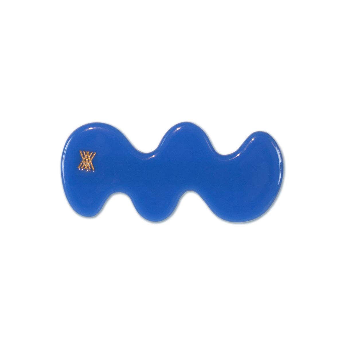 wavy hair clip - bright haze
