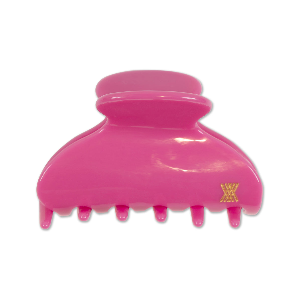 medium hair clamp - dusty mauve