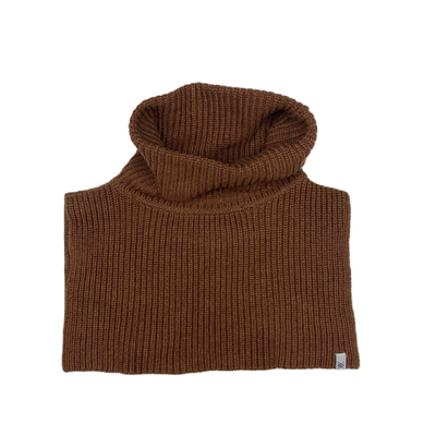 Repose Ams. - Knitted collar brown 4y