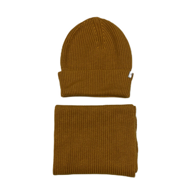 Repose Ams. - Hat and scarf honey 8y