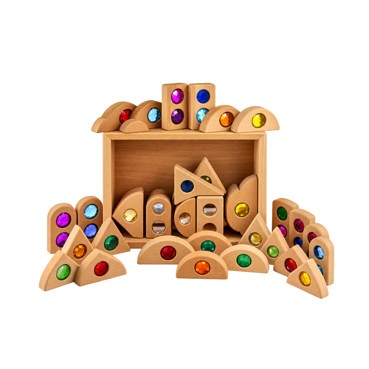 Bauspiel - Big Fairytale Box mixed box (36 pieces)