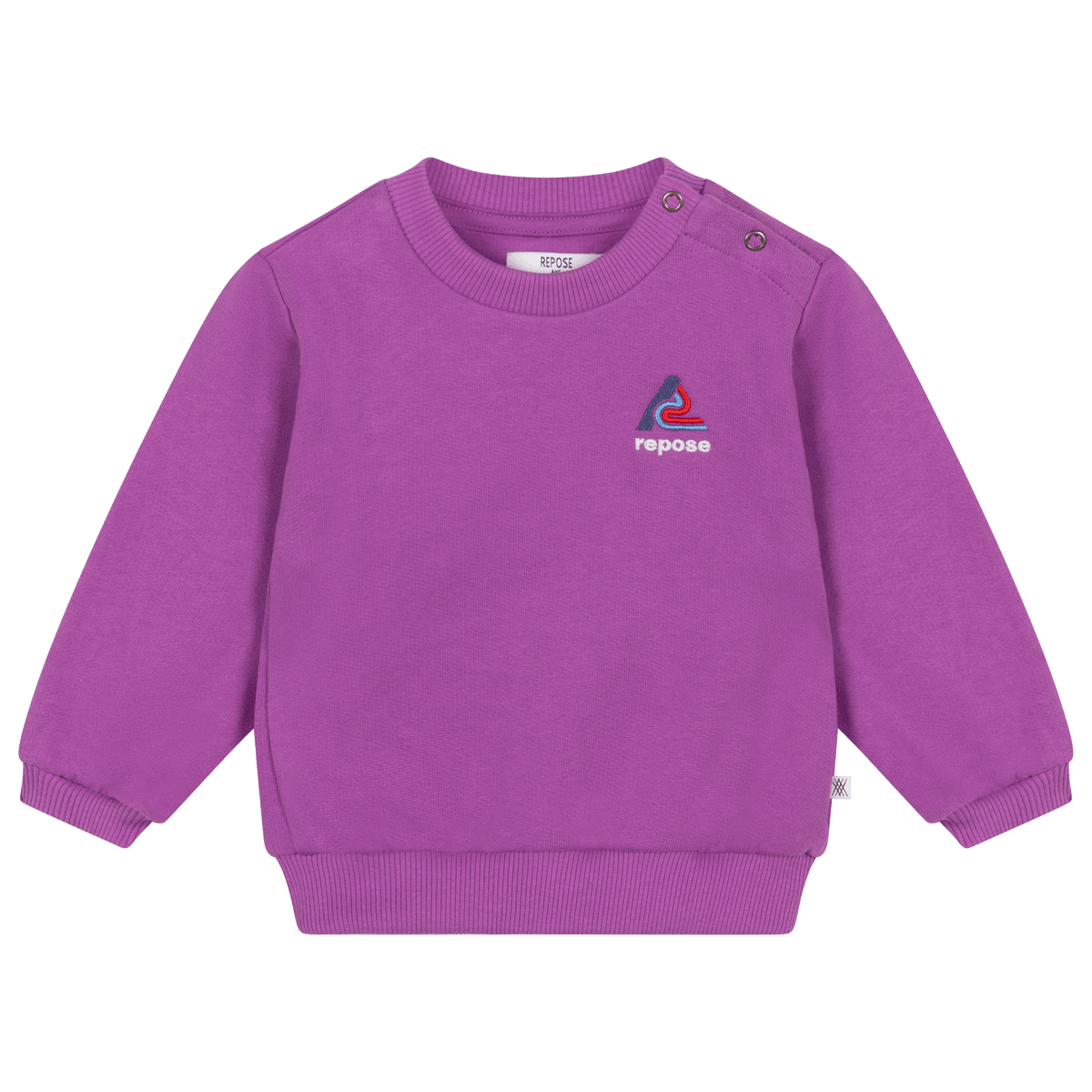 cozy drop sweater purple orchid