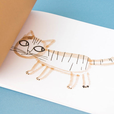 Coloring book with 50 unique illustrations, made in Barcelona on paper from sustainable forests, perfect for kids and adults to unleash their creativity with crayons, colored pencils, or markers.