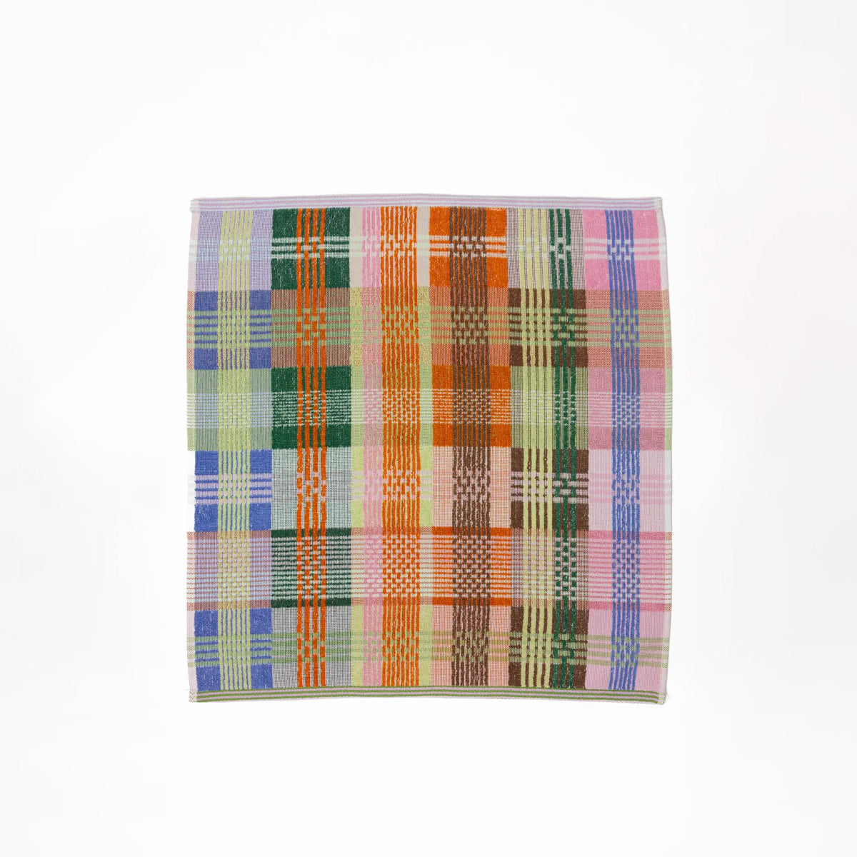 foekje fleur kitchen towel #106 wild weave made from dead stock cotton yarns sustainable kitchen or bathroom towel 50 x 50 cm made in portugal