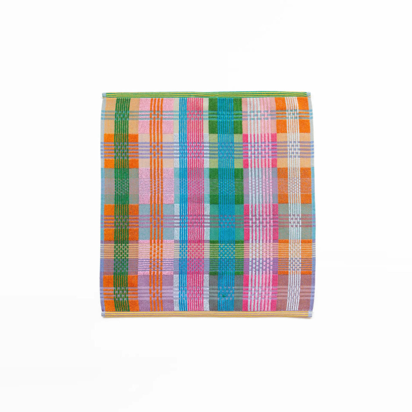 Foekje Fleur colorful sustainable home textiles from Odds & Ends, made from industry leftovers, 100% cotton, 50x50 cm, heavy 600 gr/m², made in Portugal.