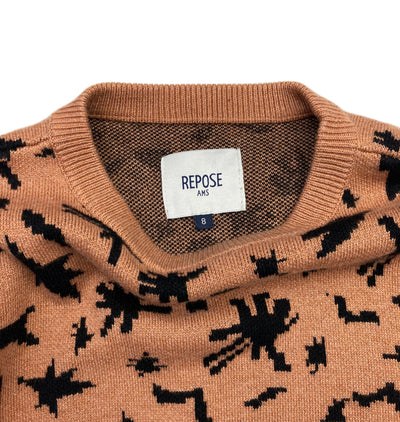 Repose AMS - Knitted Wool Sweater 8y