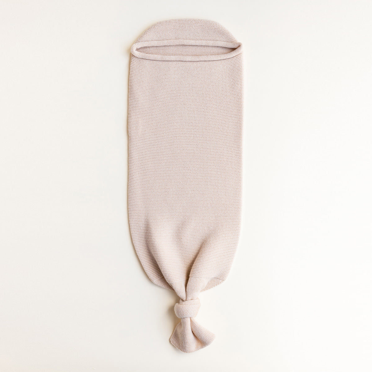 HVID Knitted Baby Cocoon made of 100% extra fine merino wool in neutral tones