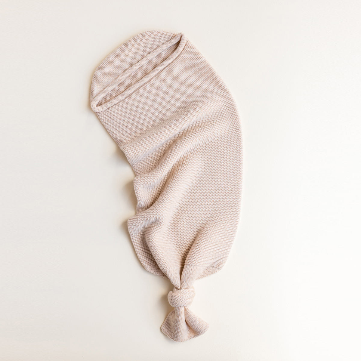HVID Knitted Baby Cocoon made of 100% extra fine merino wool in neutral tones