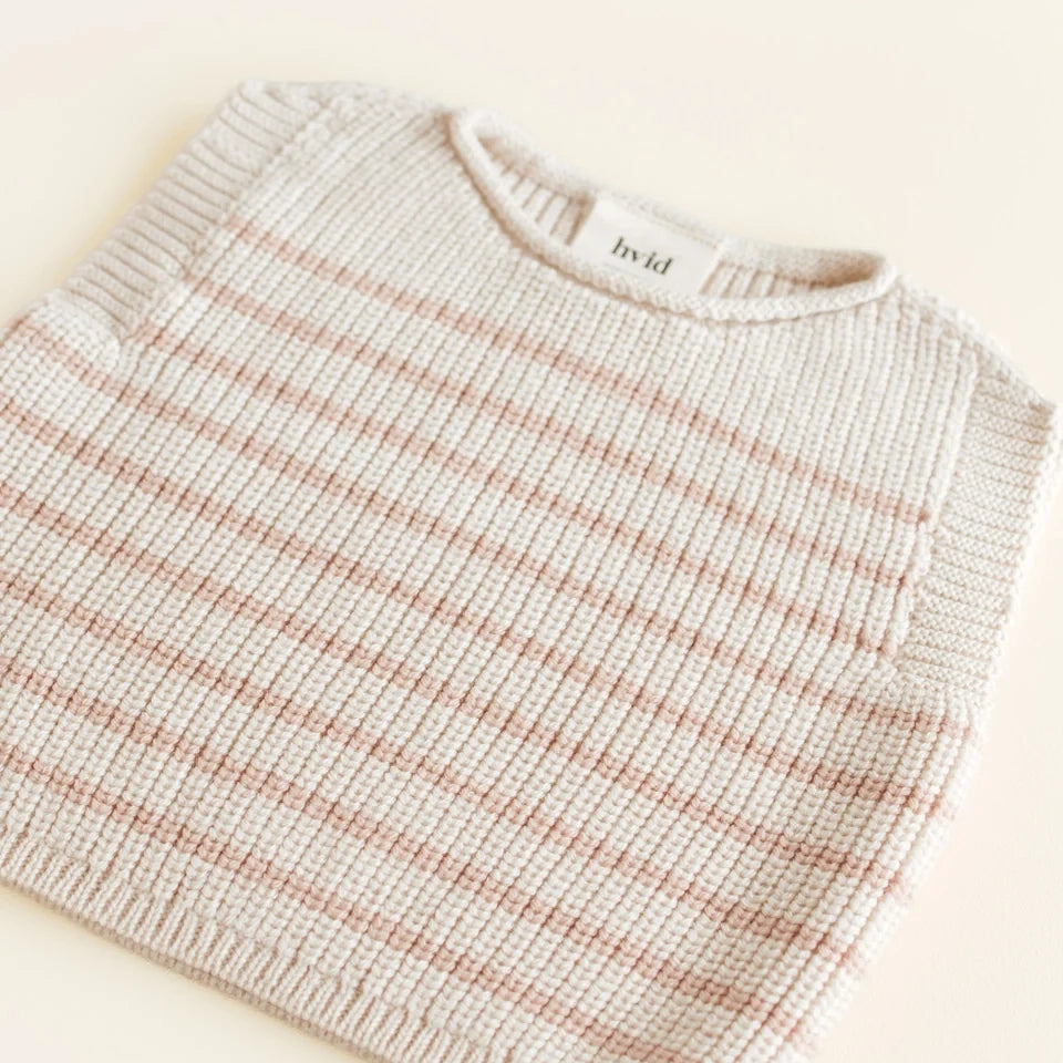 Hvid - vest harvey baby cream - apricot