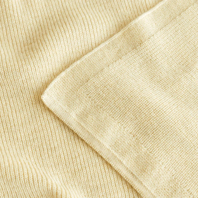 Hvid - blanket felix light yellow