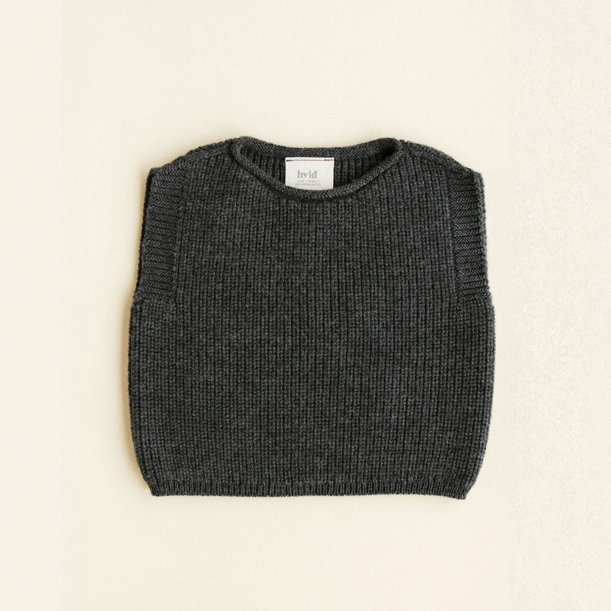 Hvid - vest harvey baby charcoal
