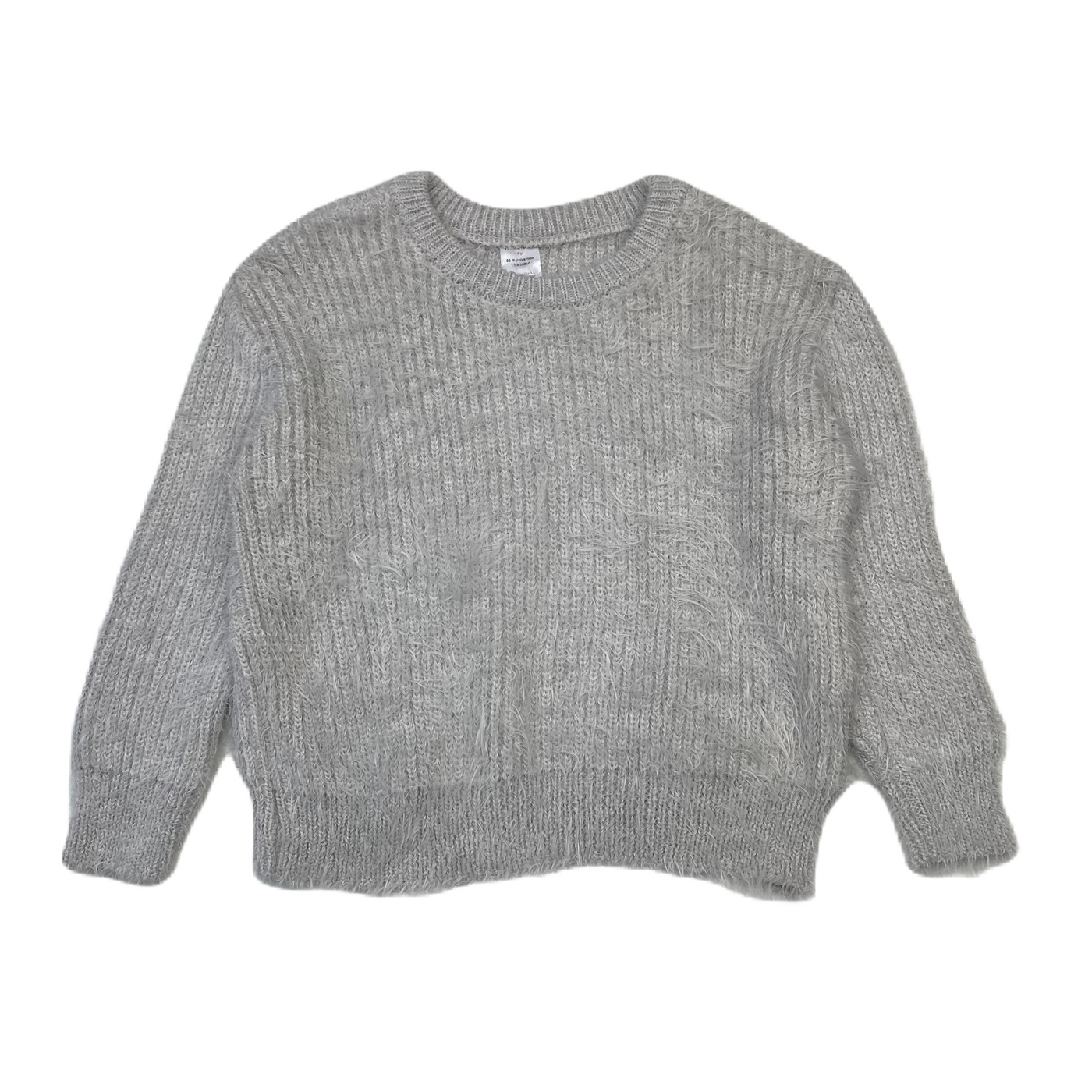 Tiny Cottons  -Fury knitted sweater 4y