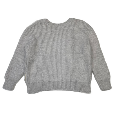 Tiny Cottons  -Fury knitted sweater 4y
