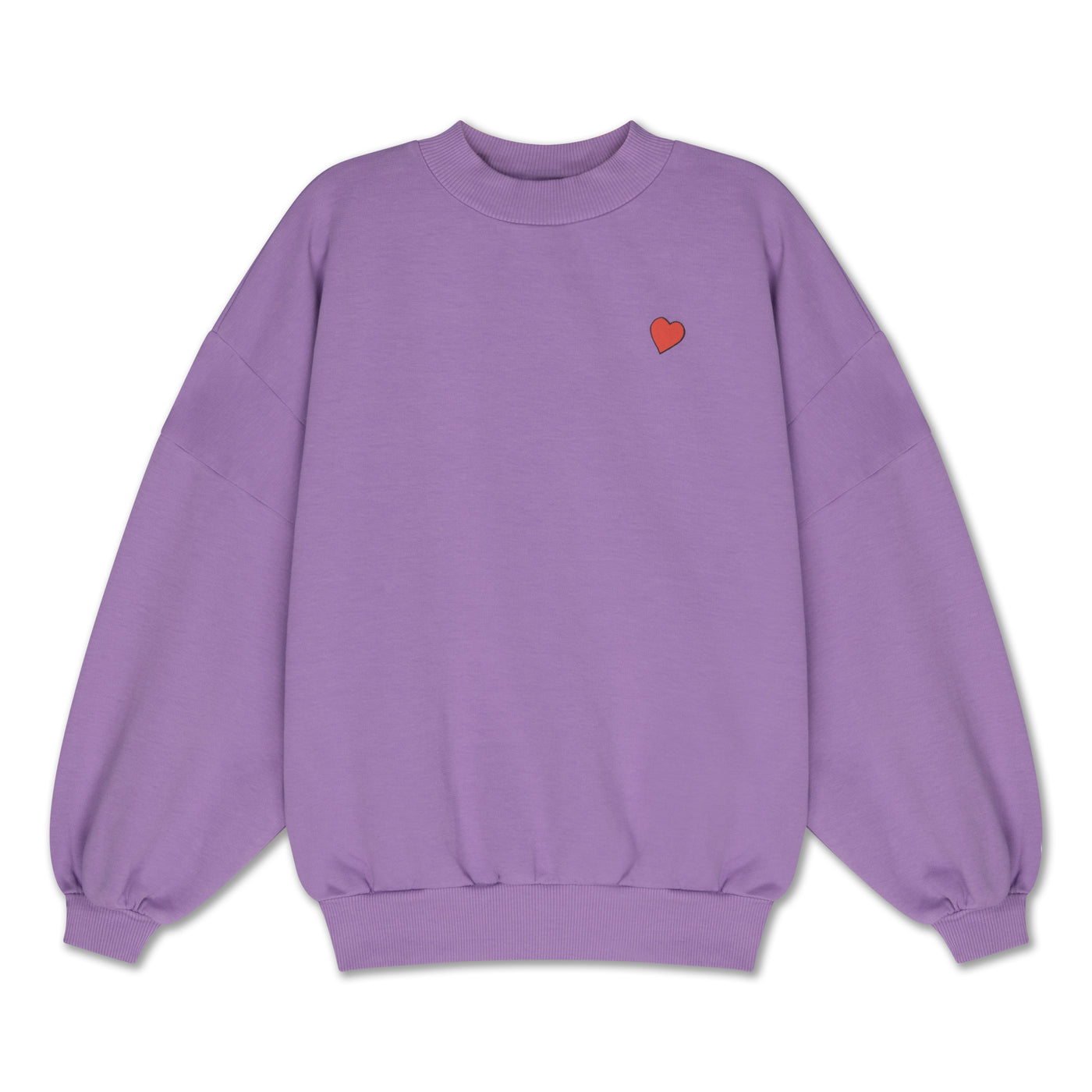 crewneck sweater - purple lavender