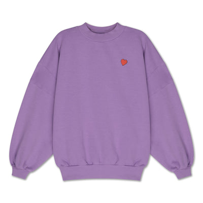 crewneck sweater - purple lavender