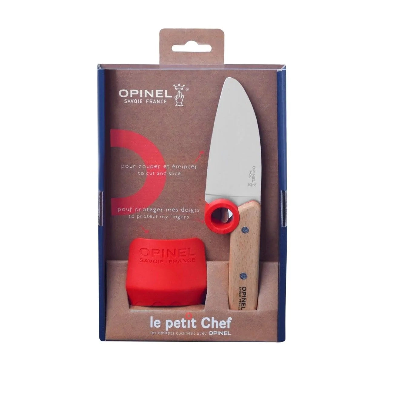 Opinel le petit chef wood (2 pieces)