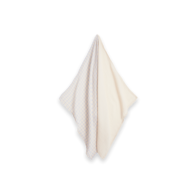 Medium-sized muslin blanket made from soft cotton muslin with a beautifully textured surface. Lightweight, durable, and perfect for baby care. Ethically made in Portugal and OEKO-TEX® Certified.