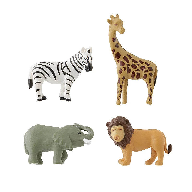 Midori safari mini magnets set 4 pieces