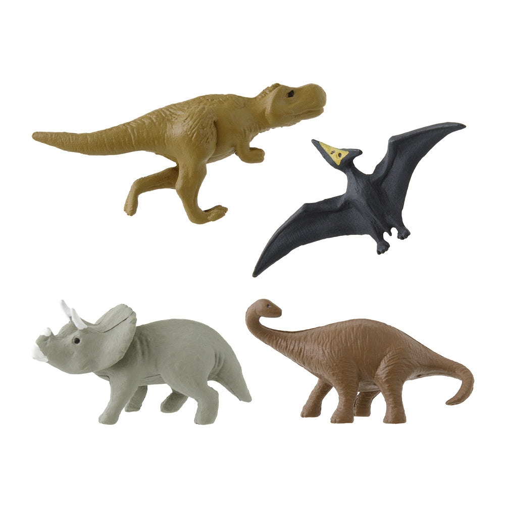 Midori dinosaurus mini magnets set 4 pieces